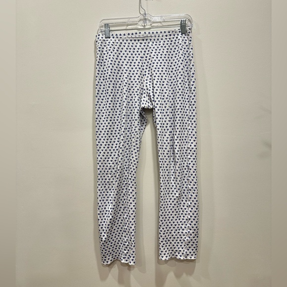 Roller Rabbit Blue Heart Pajama Pants XS EUC - Picture 2 of 5